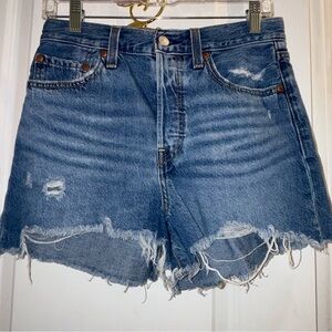 Levi’s Ribcage distressed Women's Shorts